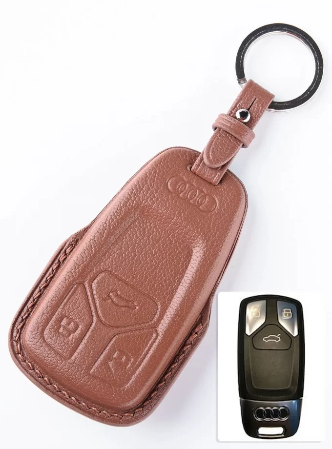 Шкіряний чохол для ключа Audi TM-914
