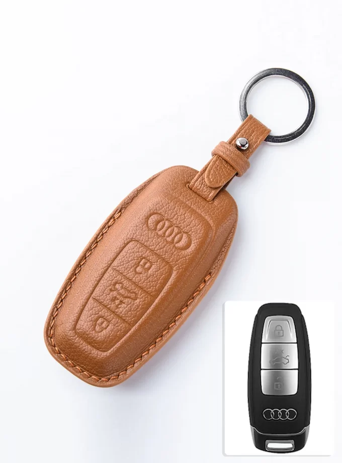 Шкіряний чохол для ключа Audi TM-917