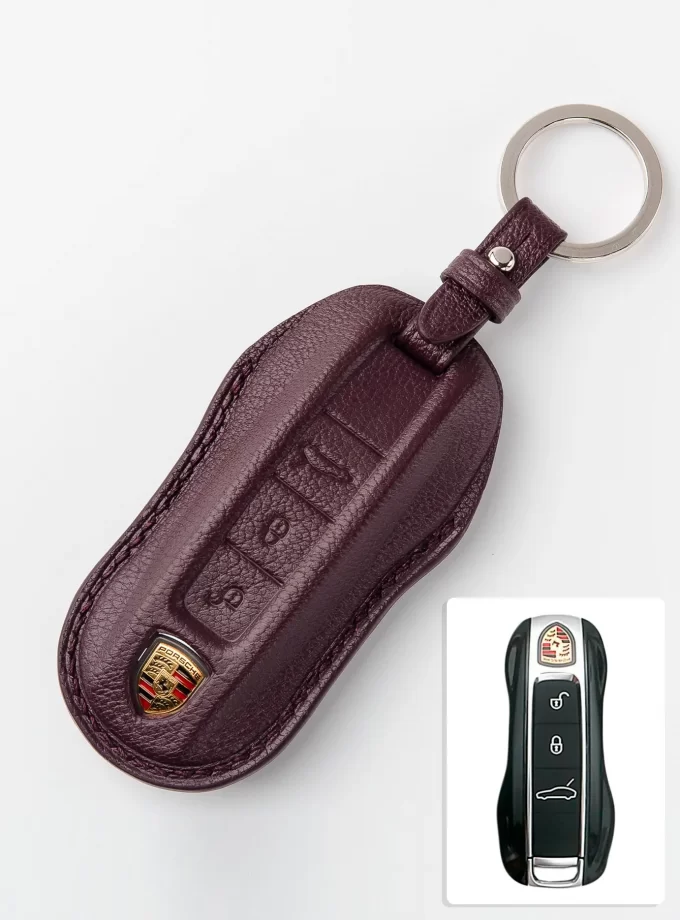 Шкіряний чохол для ключа Porsche TM-720