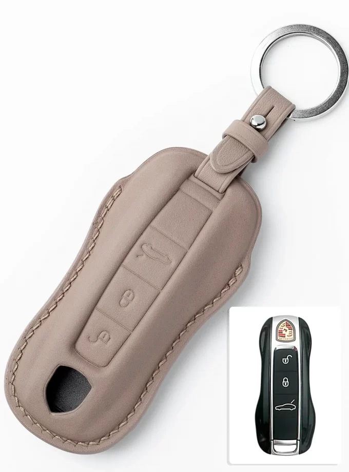 Шкіряний чохол для ключа Porsche TM-721