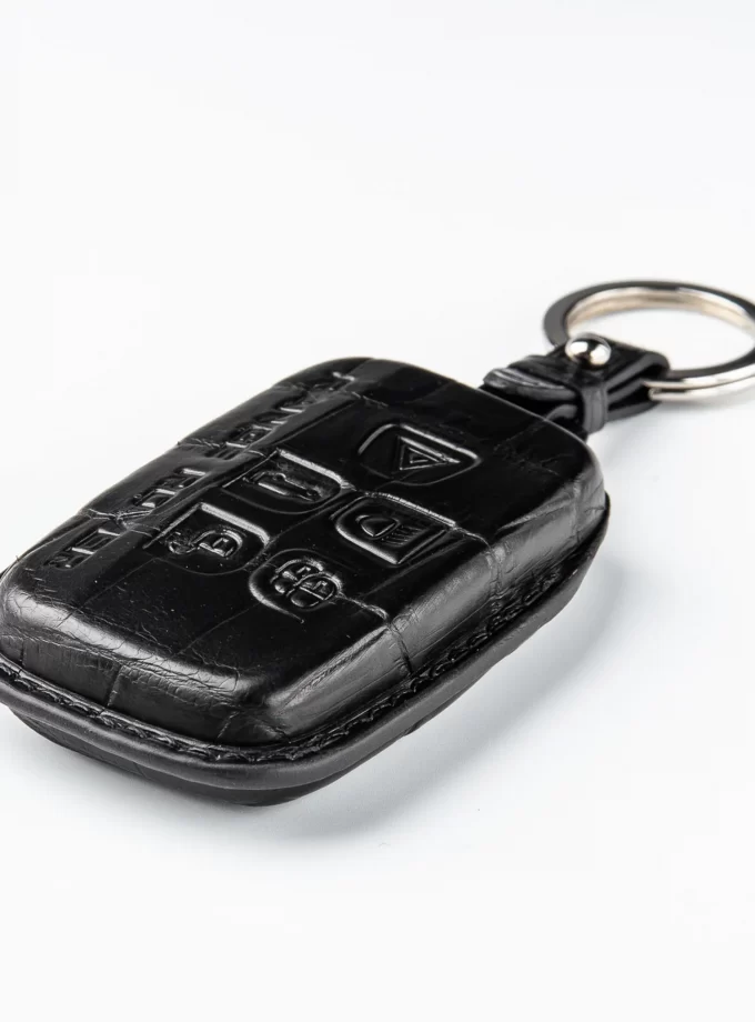 Шкіряний чохол для ключа Range Rover зі шкіри крокодила TM-892