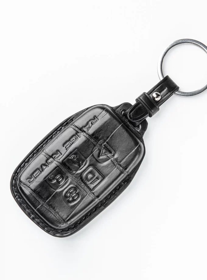 Шкіряний чохол для ключа Range Rover зі шкіри крокодила TM-894