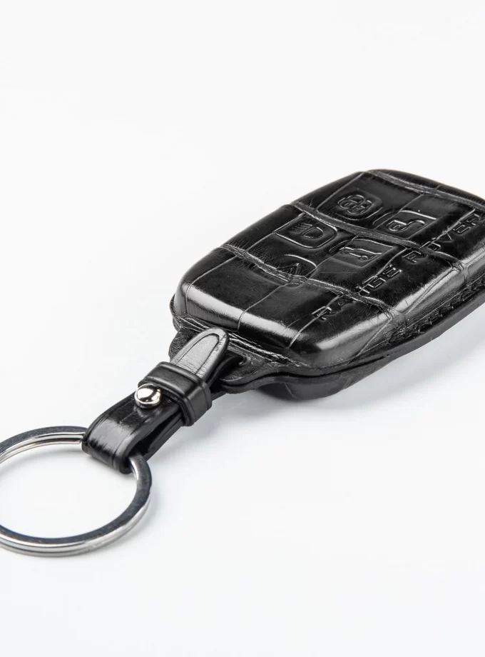 Шкіряний чохол для ключа Range Rover зі шкіри крокодила TM-894
