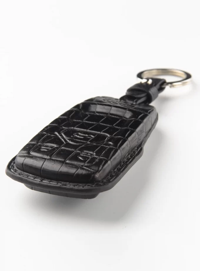Шкіряний чохол для ключа Audi зі шкіри крокодила TM-913