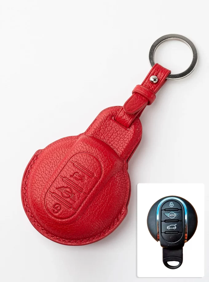 Шкіряний чохол для ключа Mini Cooper TM-771