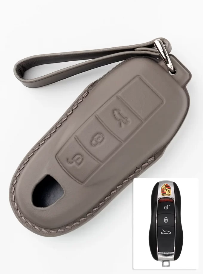 Шкіряний чохол для ключа Porsche TM-783