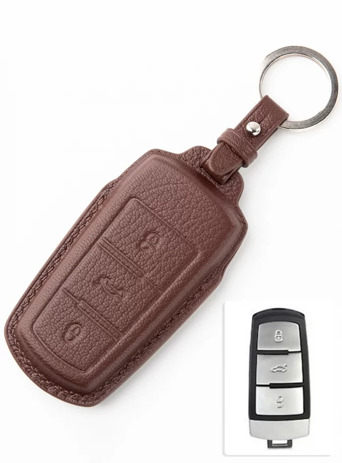 Шкіряний чохол для ключа Volkswagen TM-741