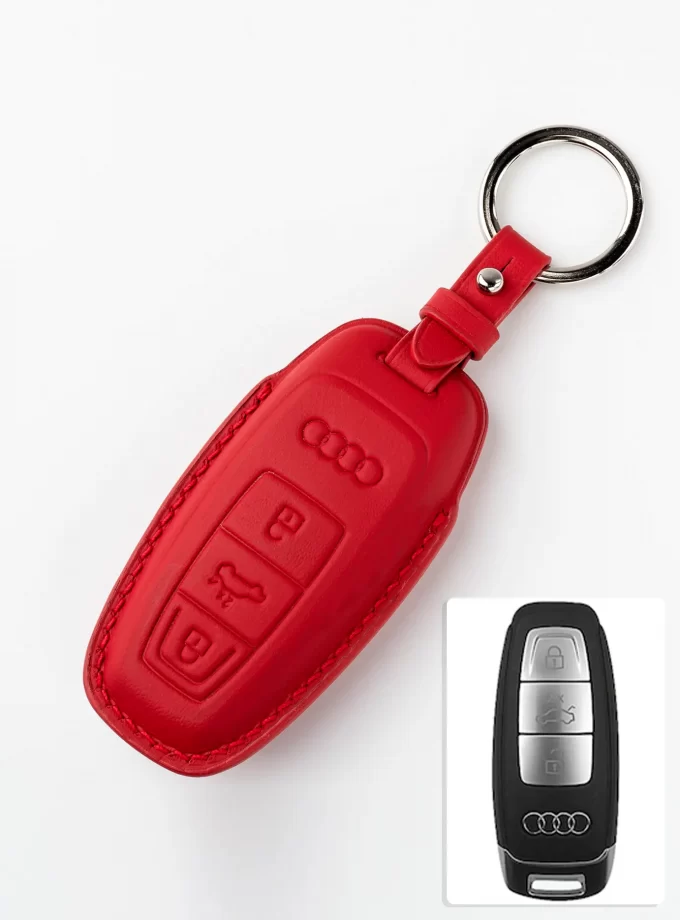 Шкіряний чохол для ключа Audi TM-787