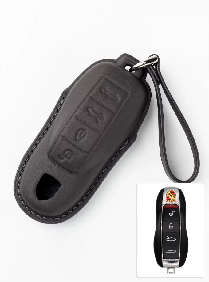 Шкіряний чохол для ключа Porsche TM-781