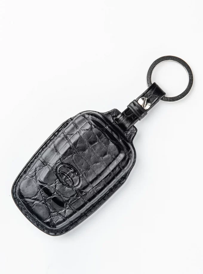 Шкіряний чохол для ключа Toyota зі шкіри крокодила TM-901