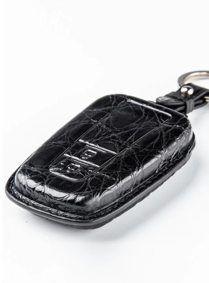 Шкіряний чохол для ключа Toyota зі шкіри крокодила TM-901
