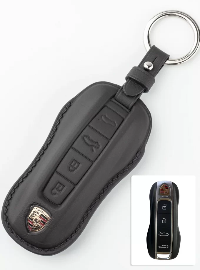Шкіряний чохол для ключа Porsche TM-613