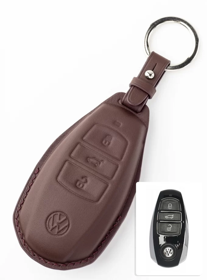 Шкіряний чохол для ключа Volkswagen TM-643