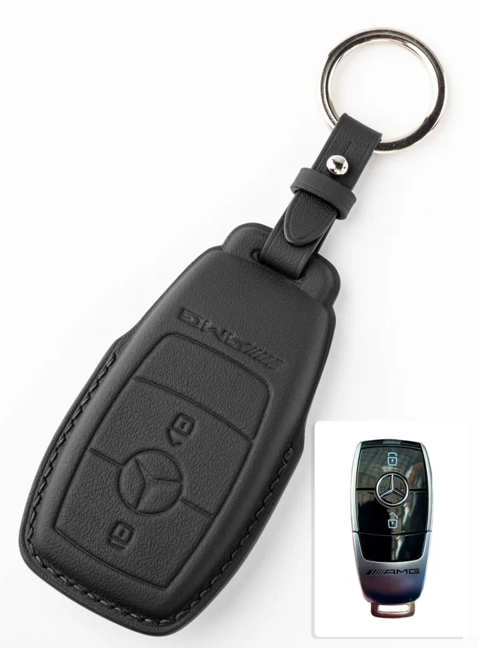 Шкіряний чохол для ключа Mercedes-Benz AMG TM-659