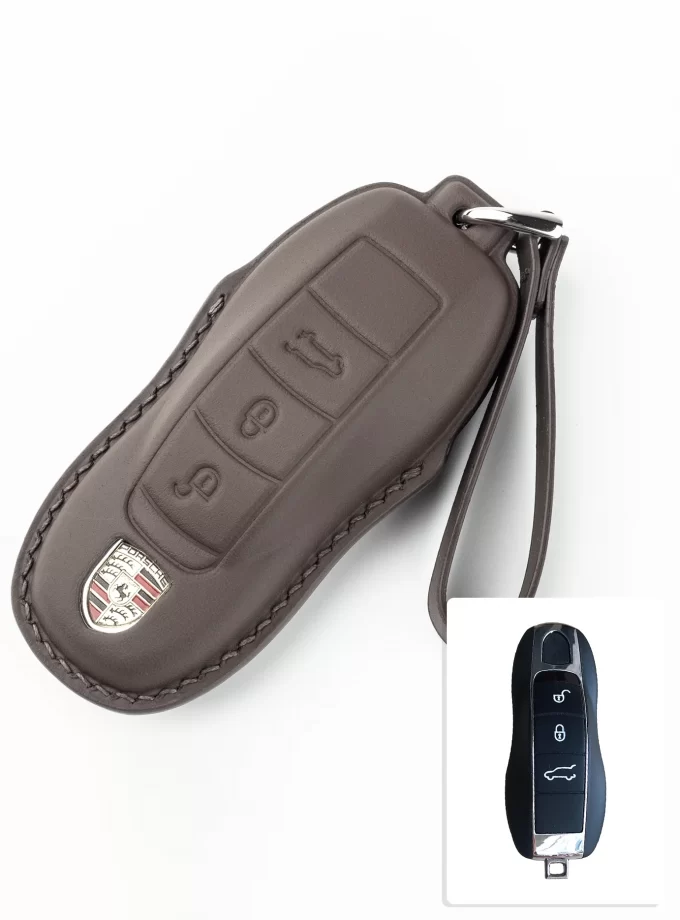 Шкіряний чохол для ключа Porsche TM-617