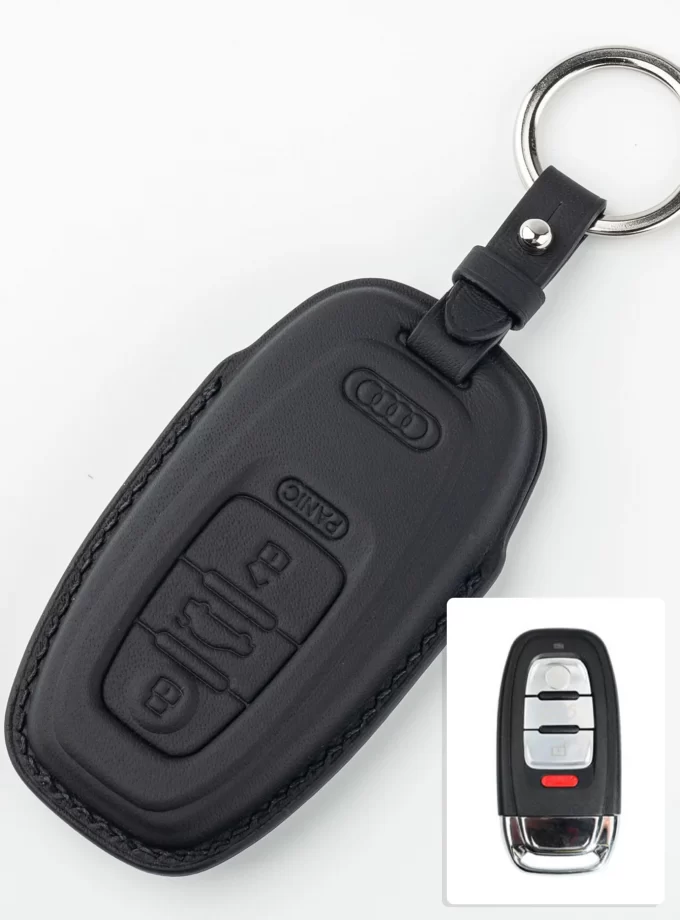 Шкіряний чохол для ключа Audi TM-619