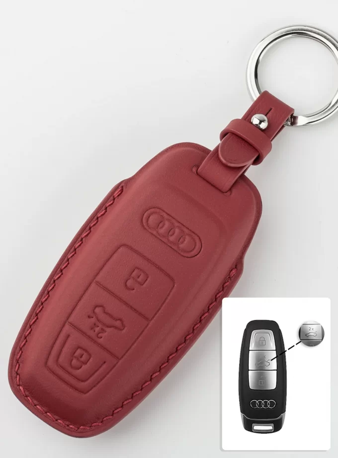 Шкіряний чохол для ключа Audi TM-620
