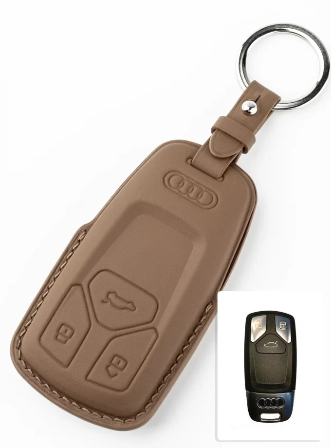 Шкіряний чохол для ключа Audi TM-622