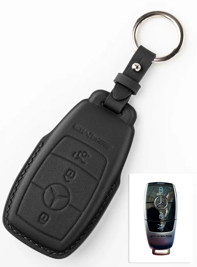 Шкіряний чохол для ключа Mercedes-Benz AMG TM-640