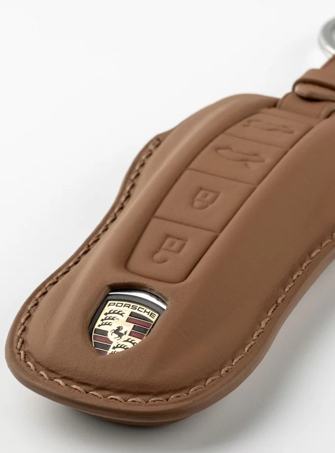 Шкіряний чохол для ключа Porsche TM-612
