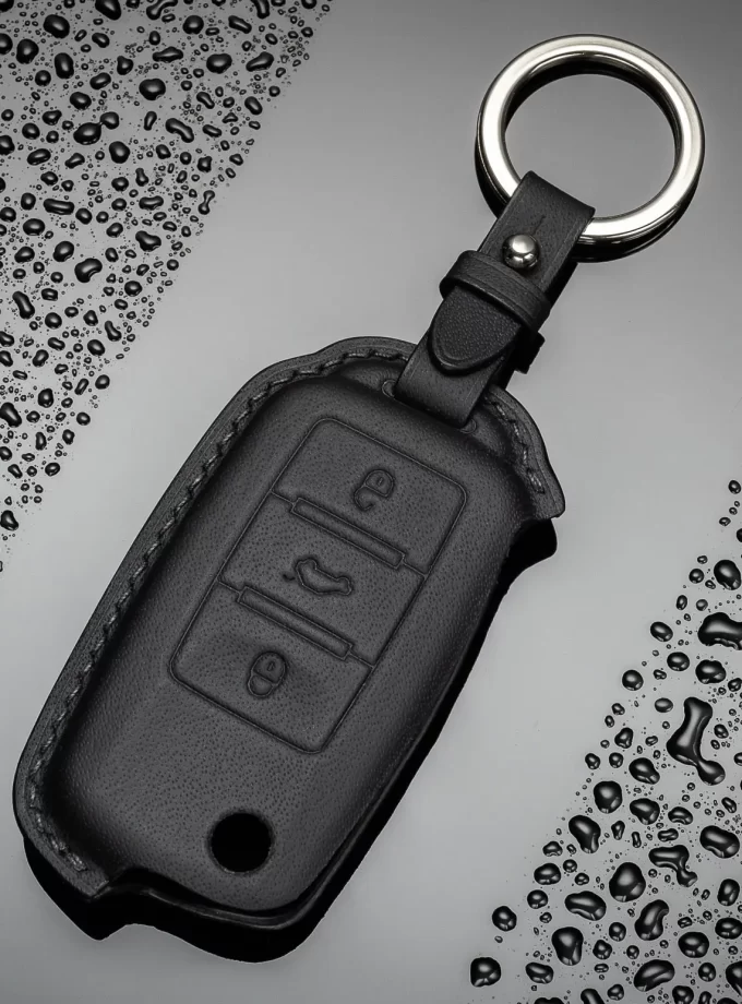 Шкіряний чохол для ключа Skoda TM-673