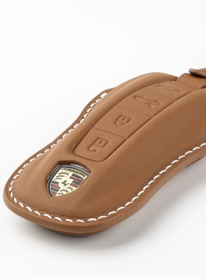 Шкіряний чохол для ключа Porsche TM-611
