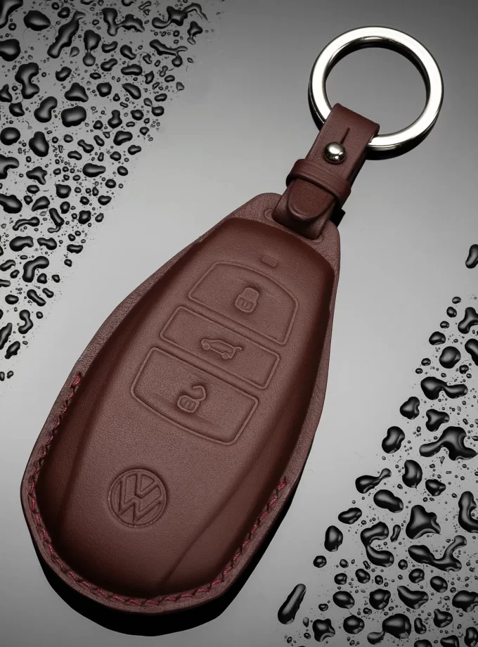 Шкіряний чохол для ключа Volkswagen TM-643
