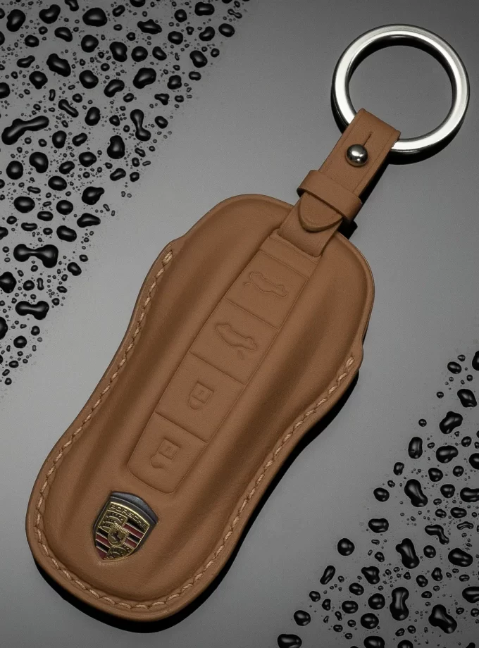 Шкіряний чохол для ключа Porsche TM-612