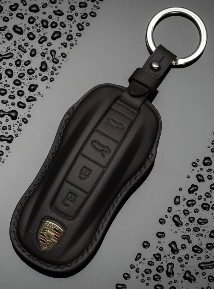 Шкіряний чохол для ключа Porsche TM-613