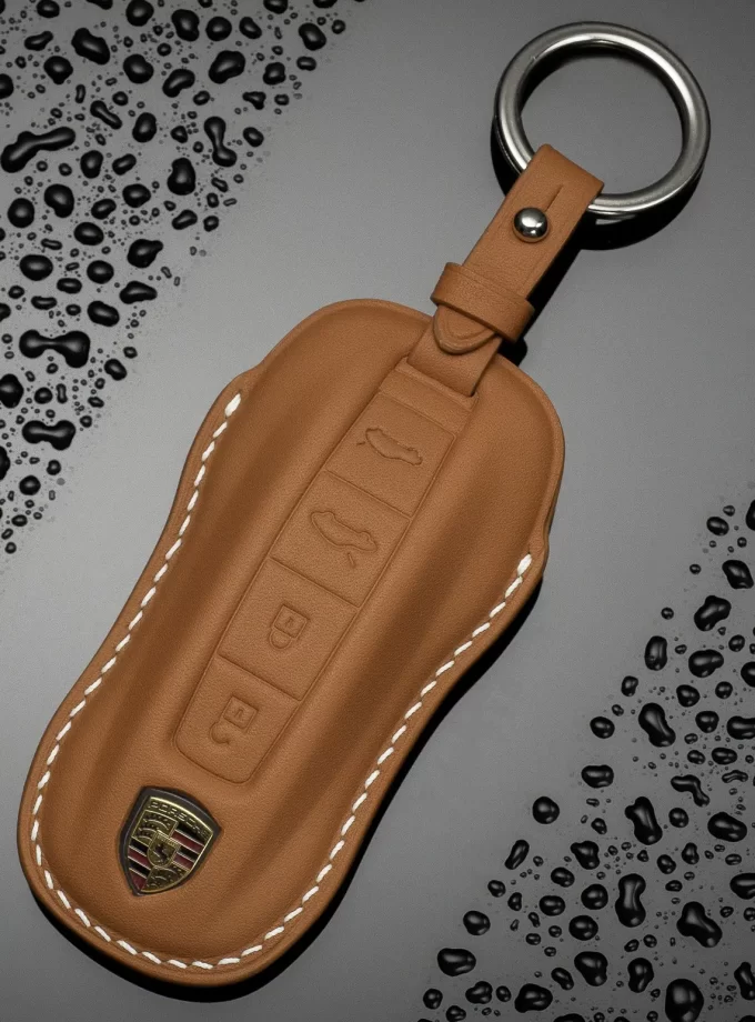 Шкіряний чохол для ключа Porsche TM-611
