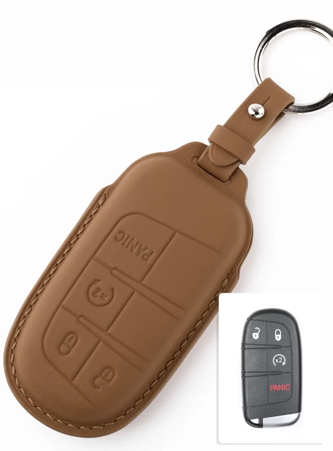 Шкіряний чохол для ключа Jeep TM-111