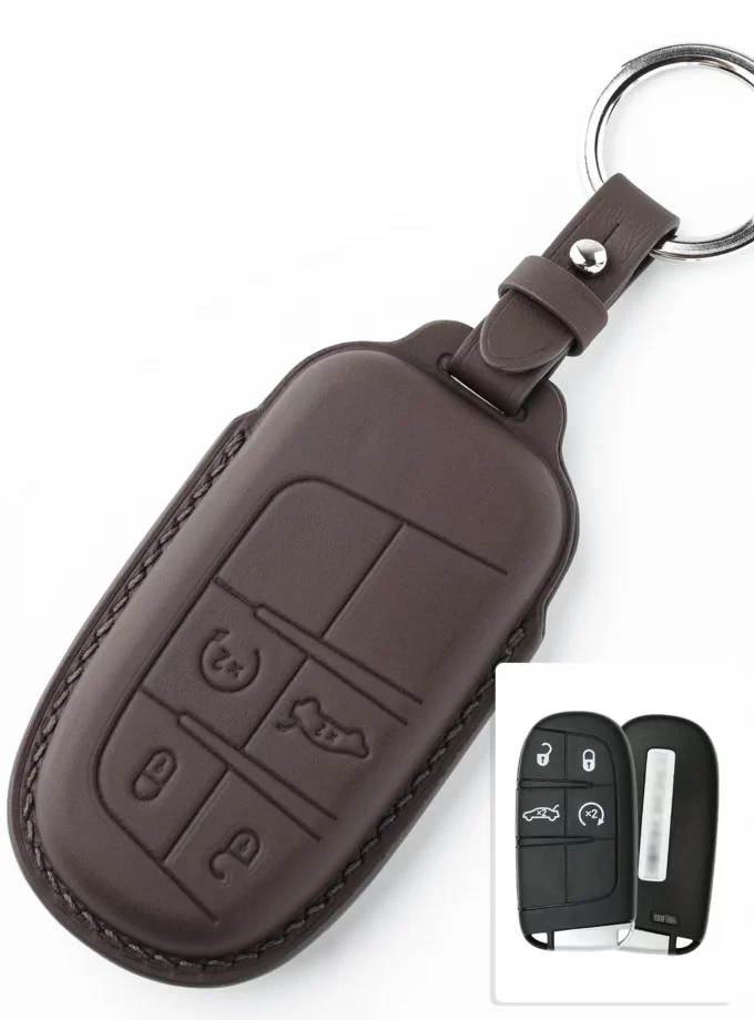 Шкіряний чохол для ключа Jeep TM-109