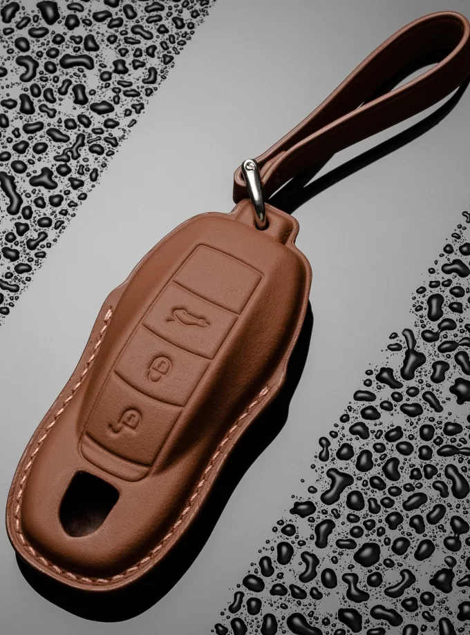 Шкіряний чохол для ключа Porsche TM-105