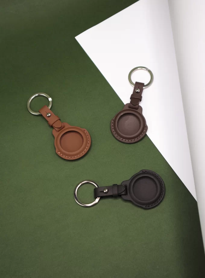 Чохол для AirTag з натуральної шкіри Key Tag | ATG-38