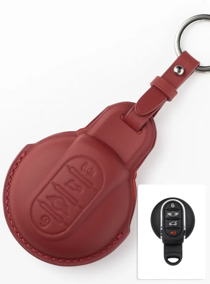 Шкіряний чохол для ключа Mini Cooper TM-6641