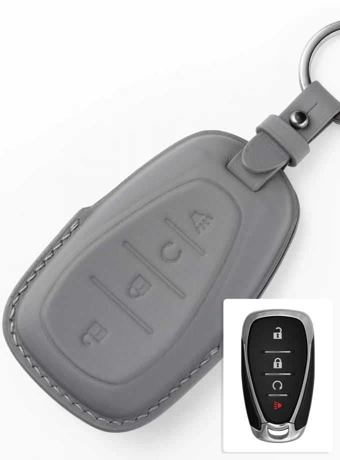 Шкіряний чохол для ключа Chevrolet TM-3377