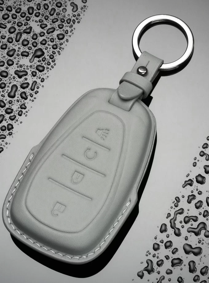 Шкіряний чохол для ключа Chevrolet TM-3377